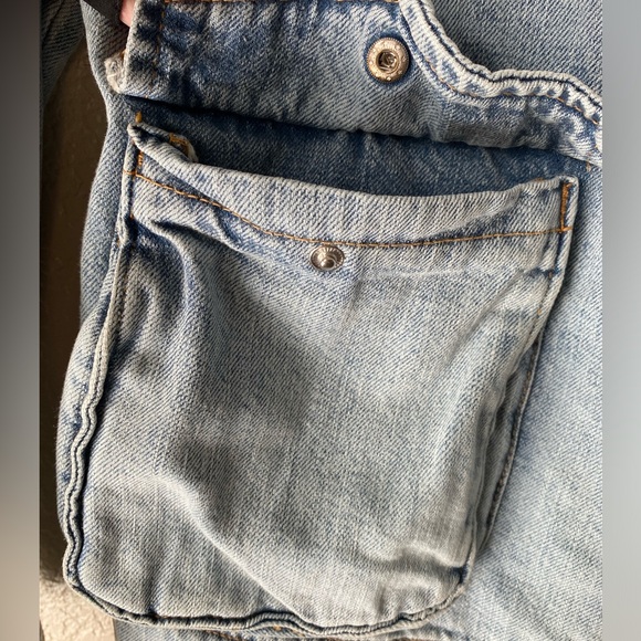 Light Wash Denim Jacket by On 34th Size XXL New - Picture 5 of 7